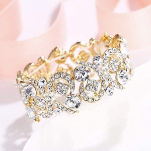 NEW Sparkling Bling Swarovski Crystal Rhinestone Bracelet + FREE Gift!